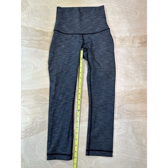 Lululemon Girls Size 2 Leggings Style Dot C60416 Gray - Picture 5 of 9